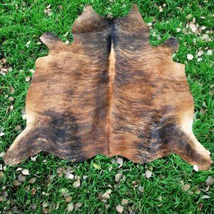 Hairon Cow Hide Brindle Skin 100% Real Leather